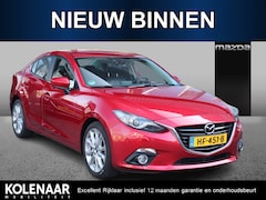Mazda 3 - 3 Sedan GT-M 2.0 Sky-G 120pk /1e eigenaar/Dealeronderhouden/Navi/HUD/Keyless/Leder/PDC V+A