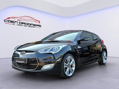 Hyundai Veloster - 1.6 GDI i-Vision /Apple Carplay/Panodak/Parkeersens.+Camera/Cruise&Climate Contr./Elektr.