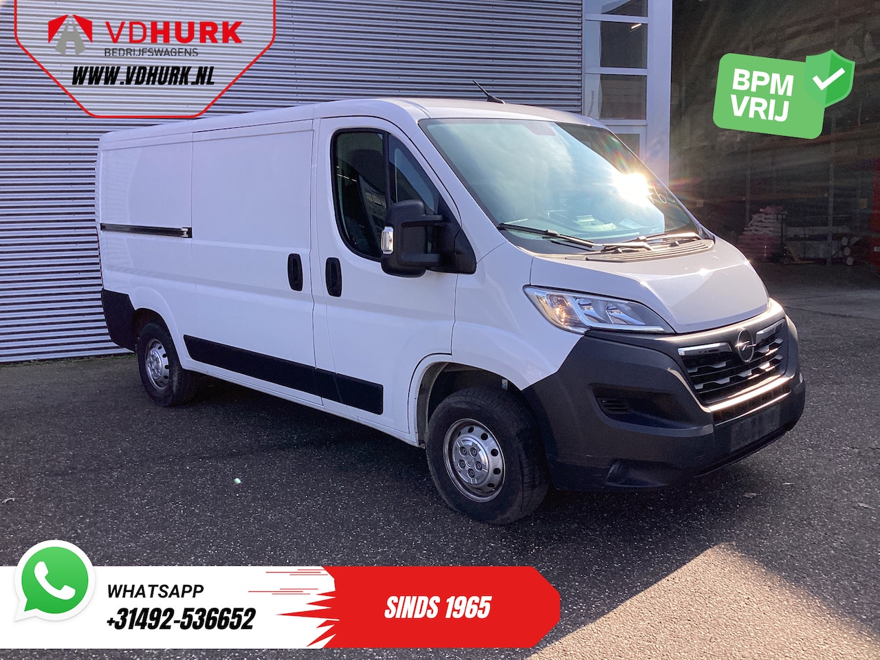 Opel Movano - 2.2 120 pk L2 Carplay/ 270Gr.Deuren/ Climate/ Navi/ Cruise/ Camera/ PDC/ DAB - AutoWereld.nl