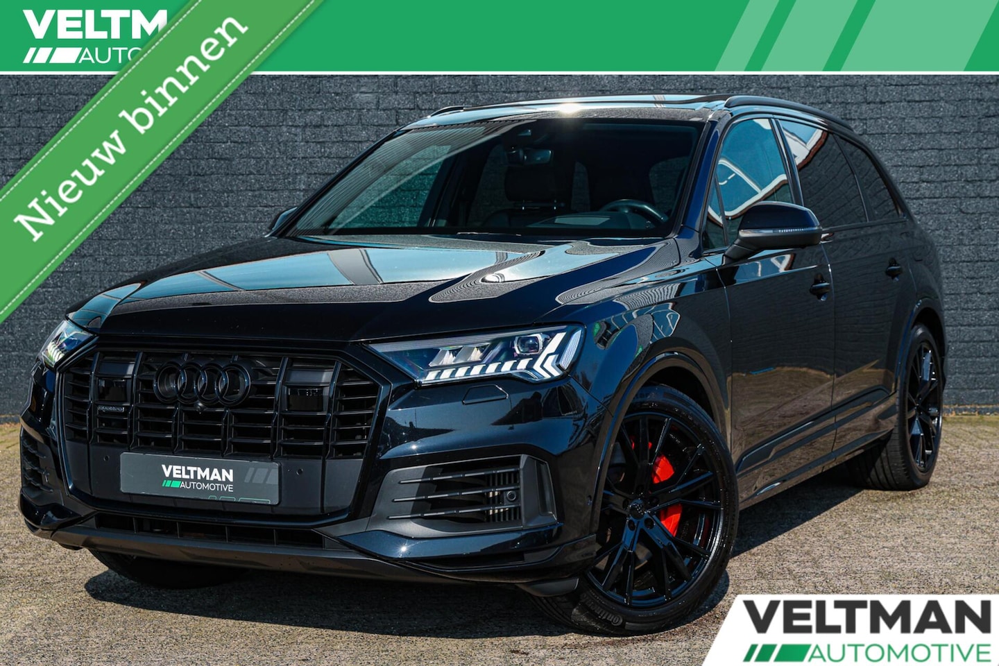 Audi Q7 - 55 TFSI e quattro S-LINE PANORAMADAK B&O 21INCH MEMORY TREKHAAK - AutoWereld.nl