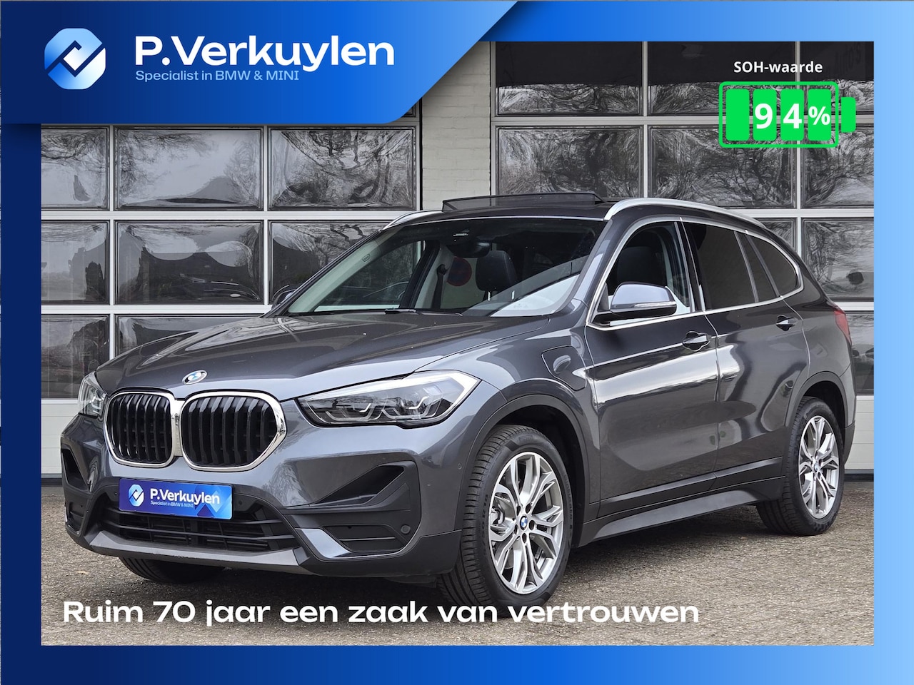 BMW X1 - XDRIVE25E SPORT LINE | SPORTSTOELEN | PANORAMA | CAMERA | KEYLESS | - AutoWereld.nl