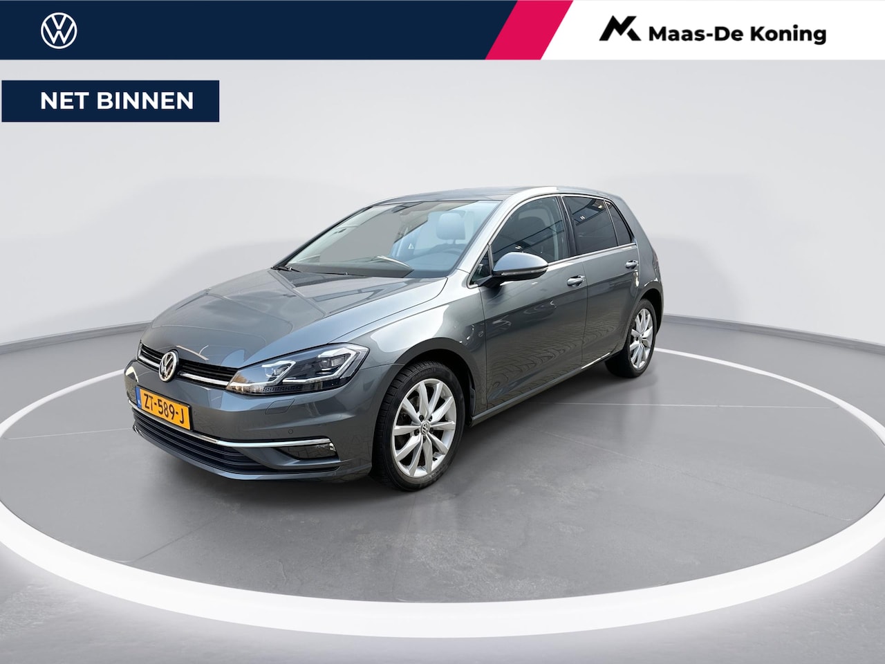 Volkswagen Golf - 1.5 TSI 150pk DSG Highline Business R · Camera · ACC · Stoelverwarming · Apple/Android Car - AutoWereld.nl