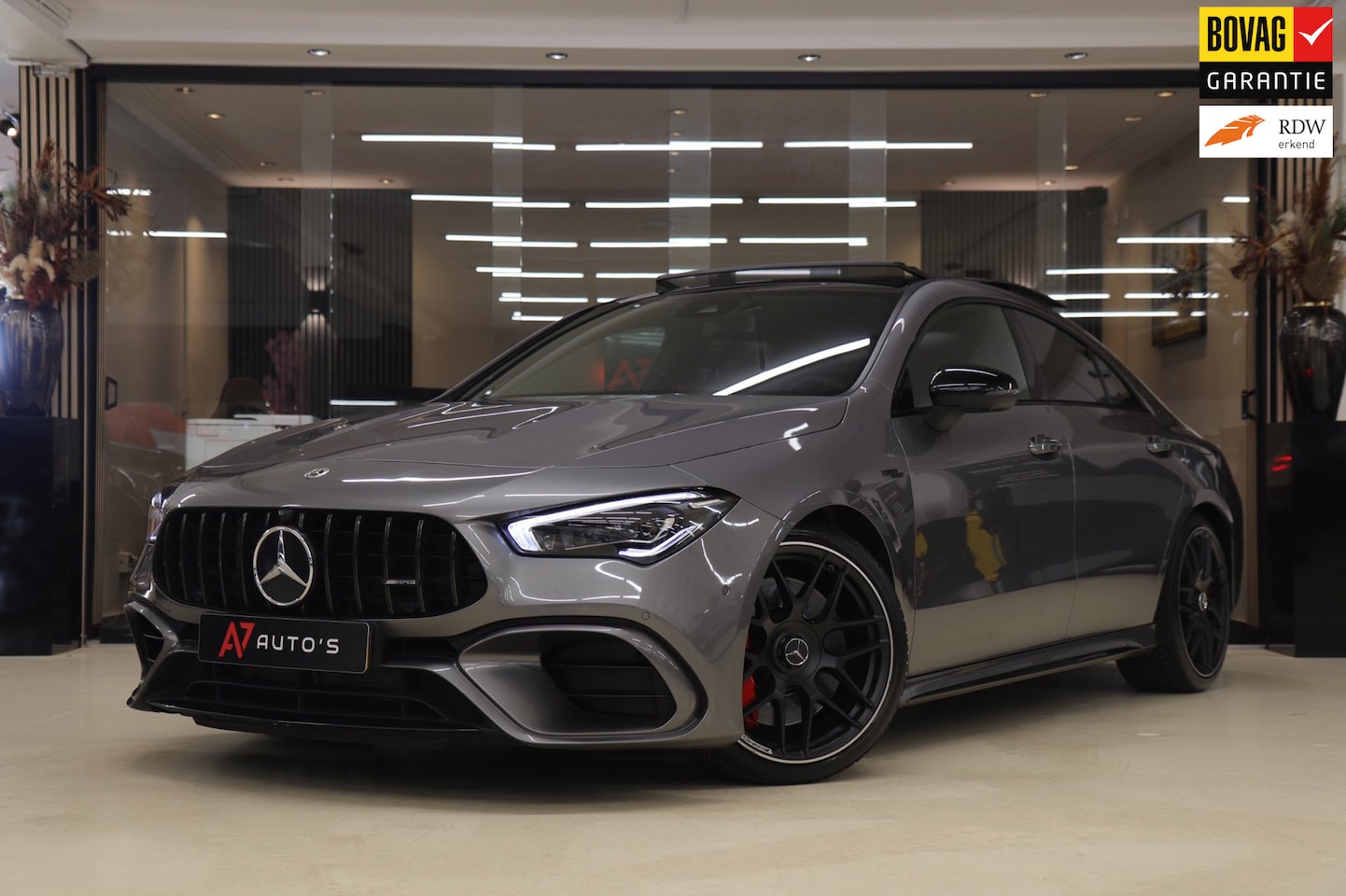 Mercedes-Benz CLA-Klasse - AMG 45 S 4MATIC+ PANO/360CAM/BURM/MEMORY/SPORT/BOMVOL - AutoWereld.nl