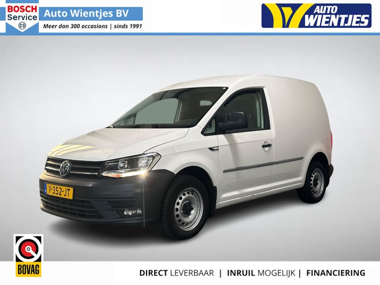 Volkswagen Caddy - 2.0 TDI | BlueM Trendline | Airco | Cruise | Trekhaak - AutoWereld.nl