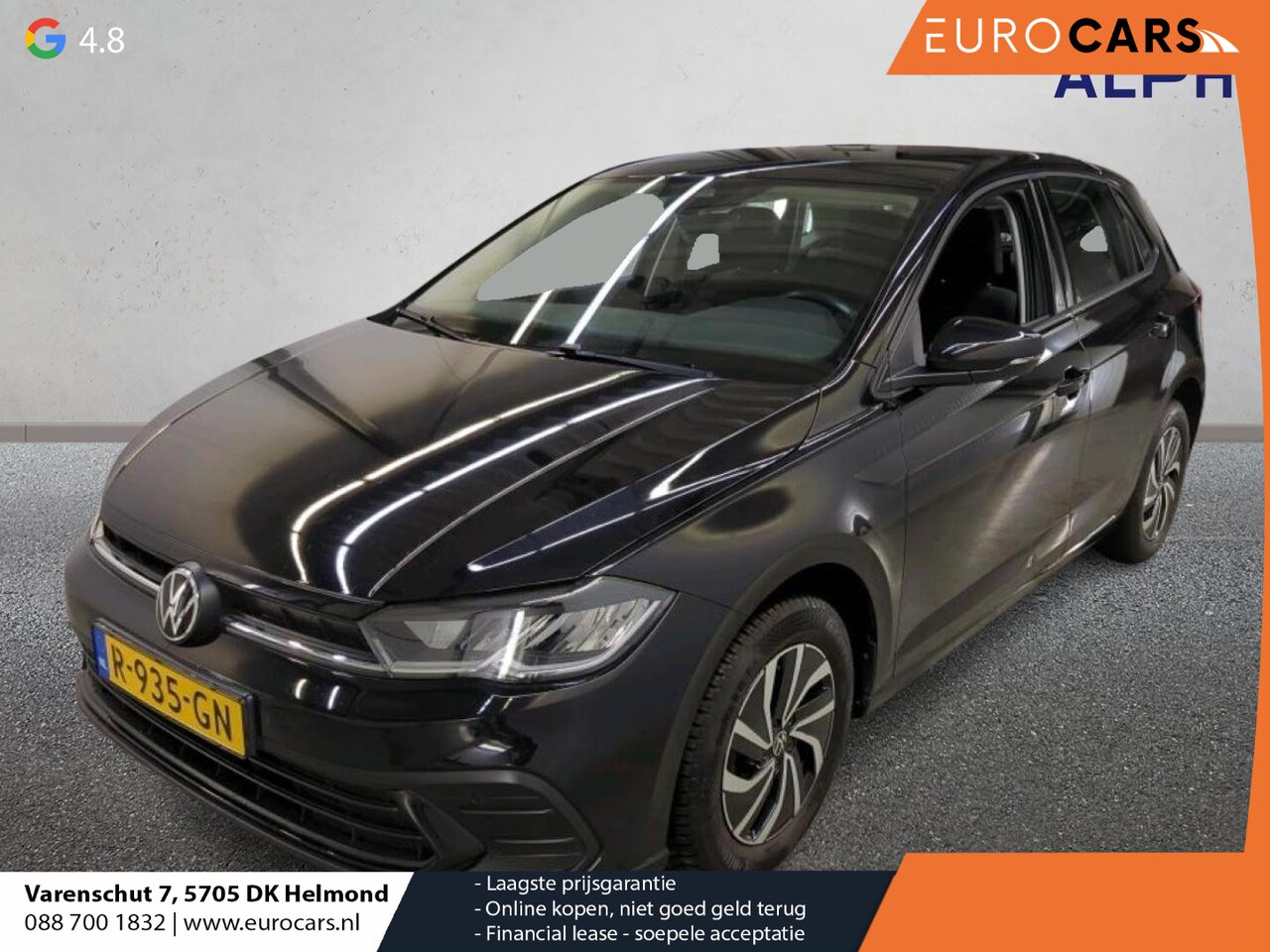 Volkswagen Polo - 1.0 TSI Life Business Airco ECC Navi Carplay Adaptive Cruise Control LM Velgen PDC VA+Came - AutoWereld.nl