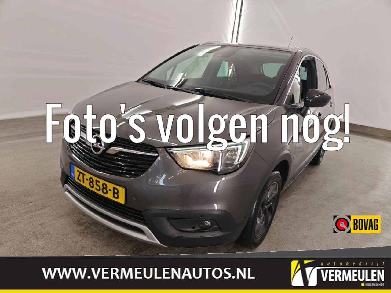 Opel Crossland X - 1.2 Turbo 110PK 120 Jaar Edition Automaat + 16"/ Navi/ Airco/ Cruise/ Camera/ CarPlay/ NL - AutoWereld.nl