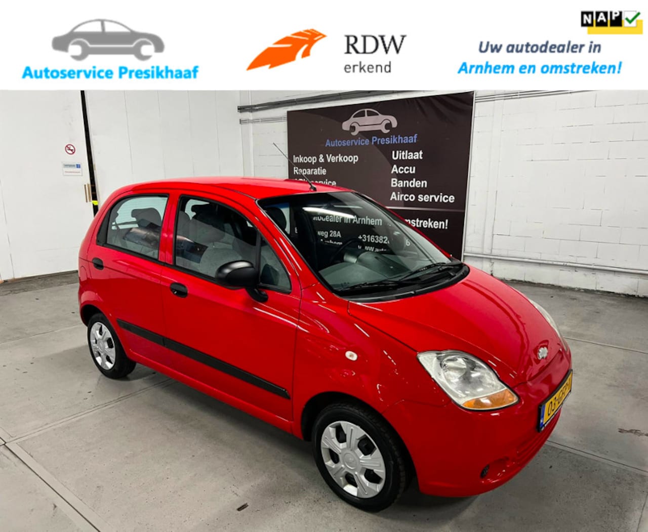 Chevrolet Matiz - 0.8 Spirit AIRCO / NAP / ELEK. RAMEN - AutoWereld.nl