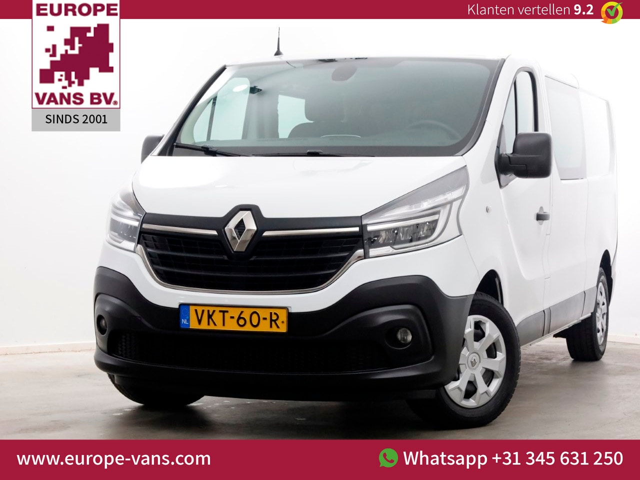 Renault Trafic - 2.0 DCI 170pk L2H1 D.C. Airco/Navi/Camera 06-2021 - AutoWereld.nl