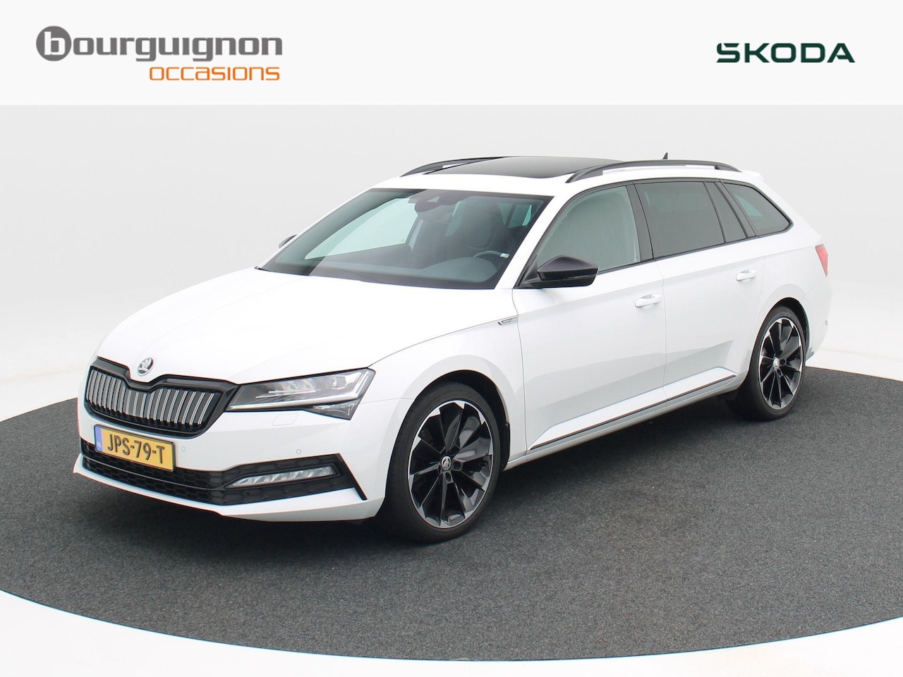 Skoda Superb Combi - 1.4 TSi 218 Pk Automaat iV Sportline Business | Panoramadak | Adaptive Cruise | CarPlay | - AutoWereld.nl
