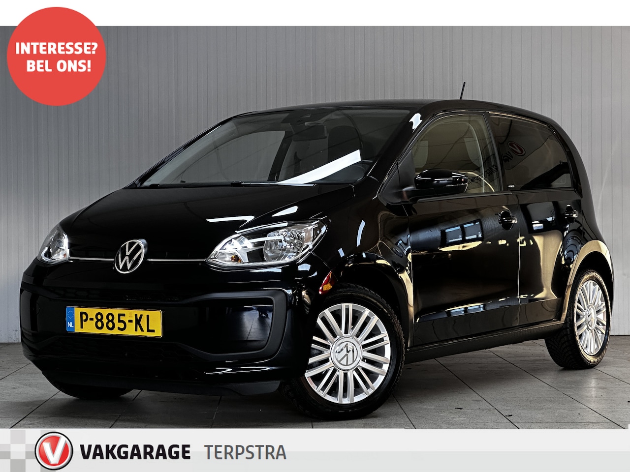 Volkswagen Up! - 1.0 beats/ Maps+More/ 15''LMV/ DAB+/ Airco/ Cruise/ Bluetooth/ Multi.LEDER.Stuur/ Elek.Pak - AutoWereld.nl