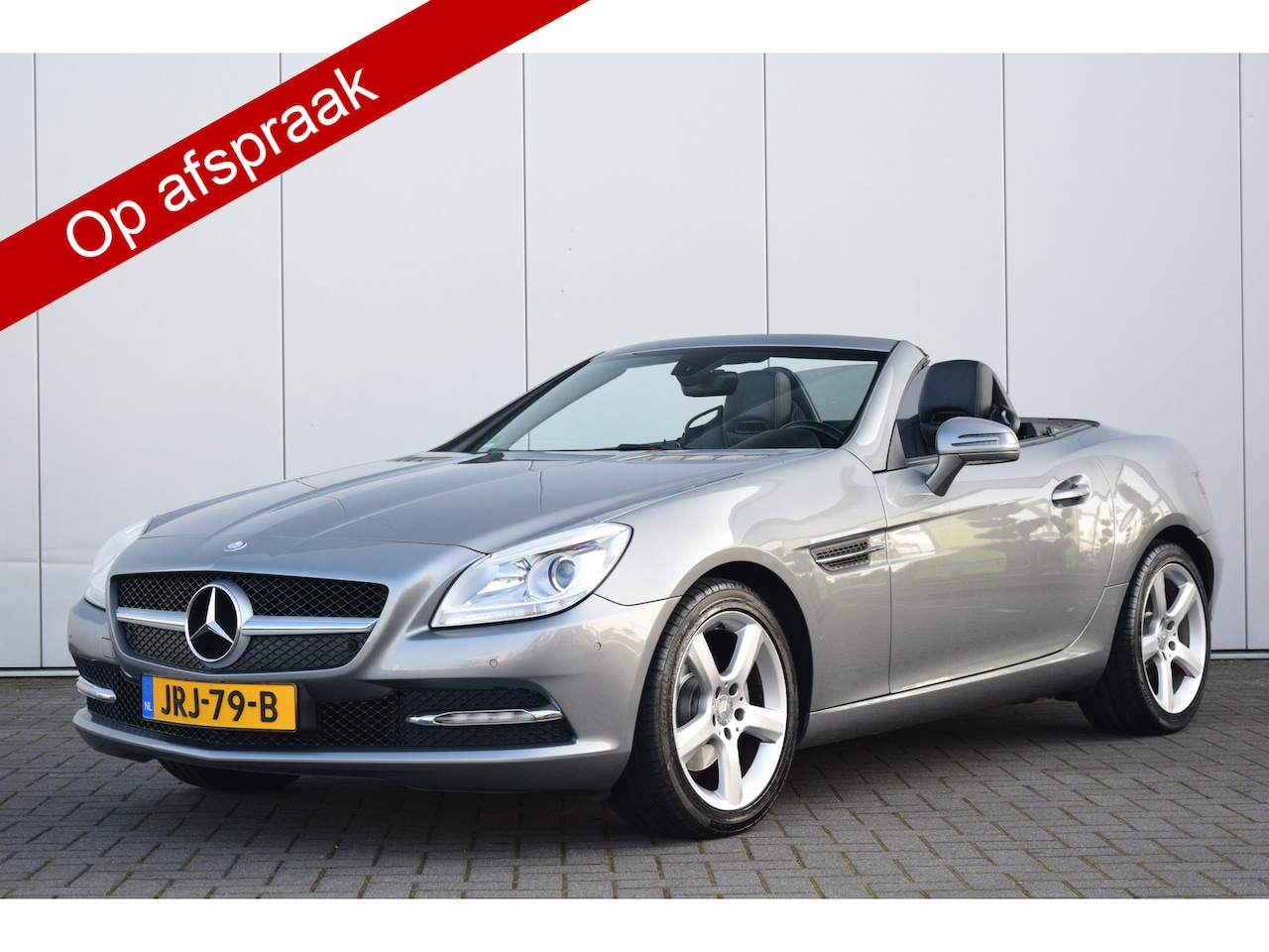 Mercedes-Benz SLK-klasse - 200 Automaat Leer/Verwarmd Pano Navi Pdc Xenon - AutoWereld.nl
