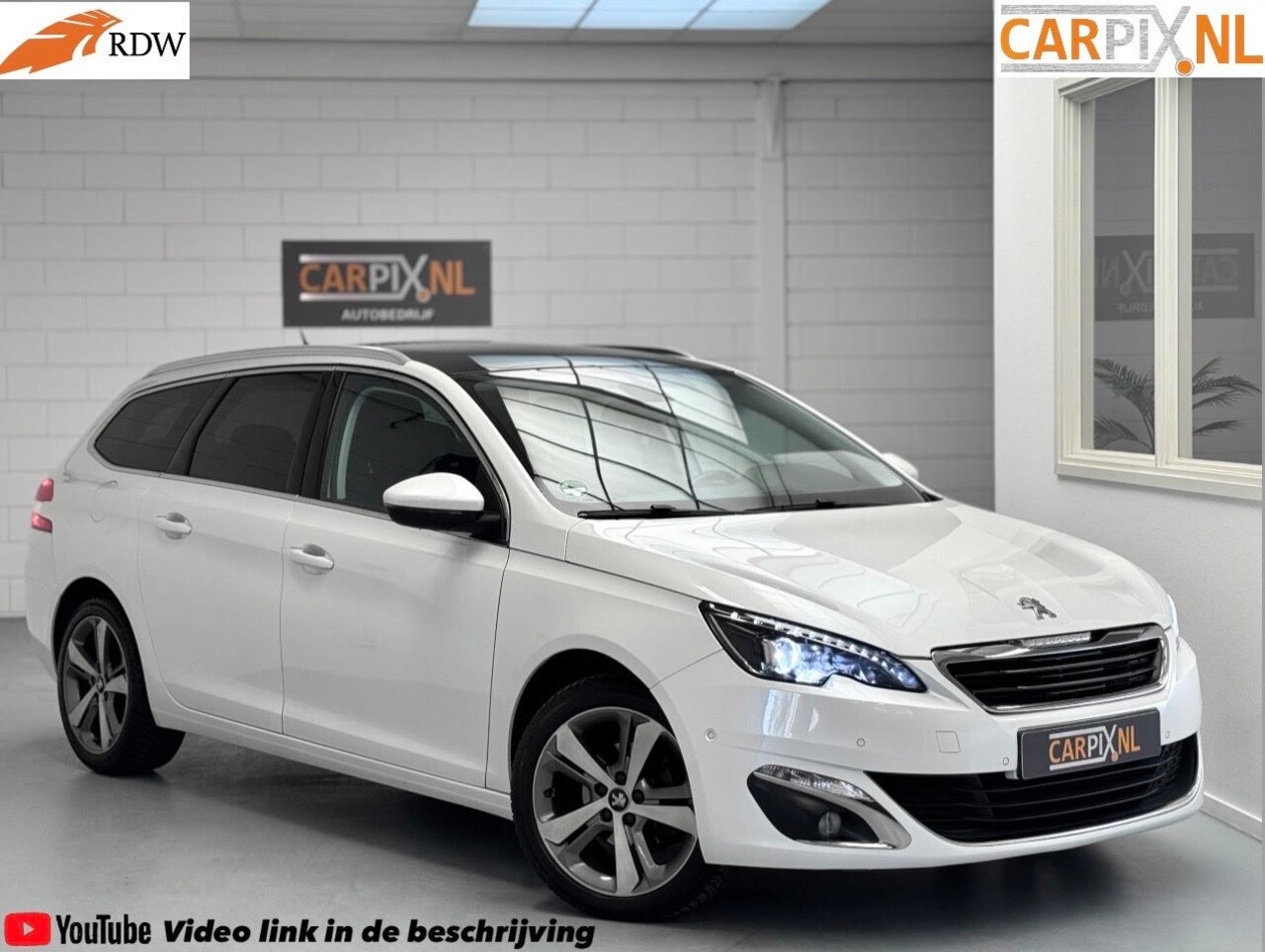 Peugeot 308 SW - 1.2 PureTech Allure 2016, Panodak, Keyless - AutoWereld.nl