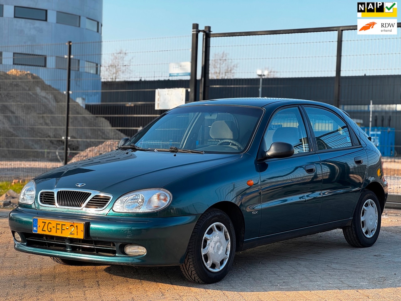 Daewoo Lanos - 1.5 SX|AUTOMAAT|RIJD SCHAKELT PERFECT - AutoWereld.nl