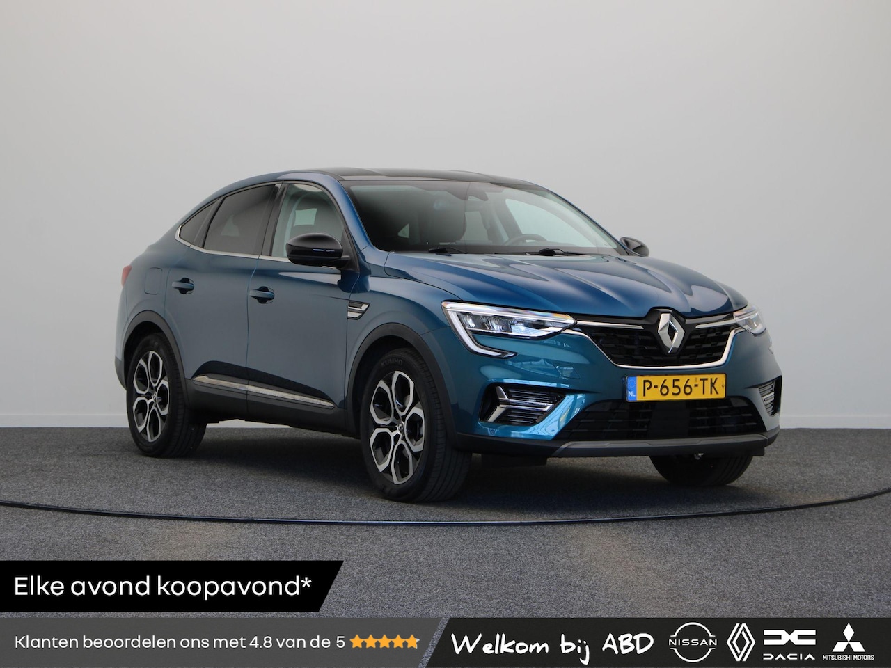 Renault Arkana - 1.6 E-Tech Hybrid 145 Intens | Trekhaak | Clima | Cruise | LED. - AutoWereld.nl