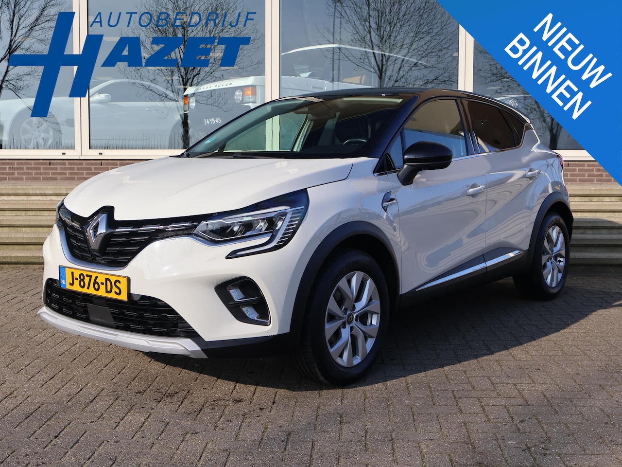 Renault Captur - 1.0 TCe 100 PK TWO TONE INTENS + CARPLAY | SFEERVERLICHTING | TREKHAAK - AutoWereld.nl
