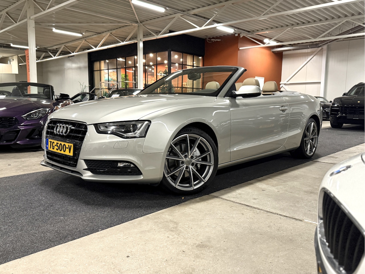 Audi A5 Cabriolet - 3.0 TDI Pro Line Aut. l Exclusive l Stoelkoeling l Nekverwarming l Xenon l Navi - AutoWereld.nl