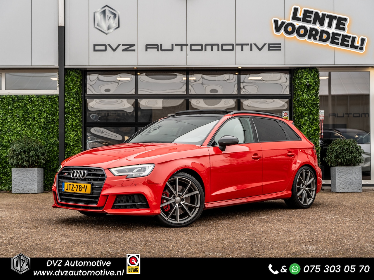 Audi A3 Sportback - 2.0 TFSI S3 quattro Pro Line Plus | Pano | DCC | B&O | 19" LMV - AutoWereld.nl