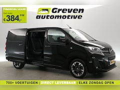 Opel Vivaro - 2.0 CDTI L3H1 | 150PK | MARGE | Dubbele Cabine | Clima | Camera | HuD | 2xSchuifdeur | Cru