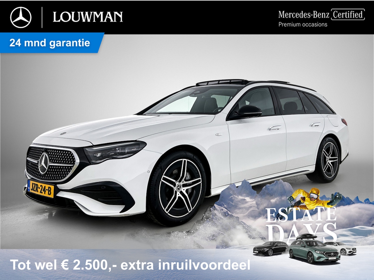 Mercedes-Benz E-klasse Estate - 300 e AMG Plug-In Hybride AMG | Night Pakket | Panorama Schuif-Kanteldak | MBUX Superscree - AutoWereld.nl