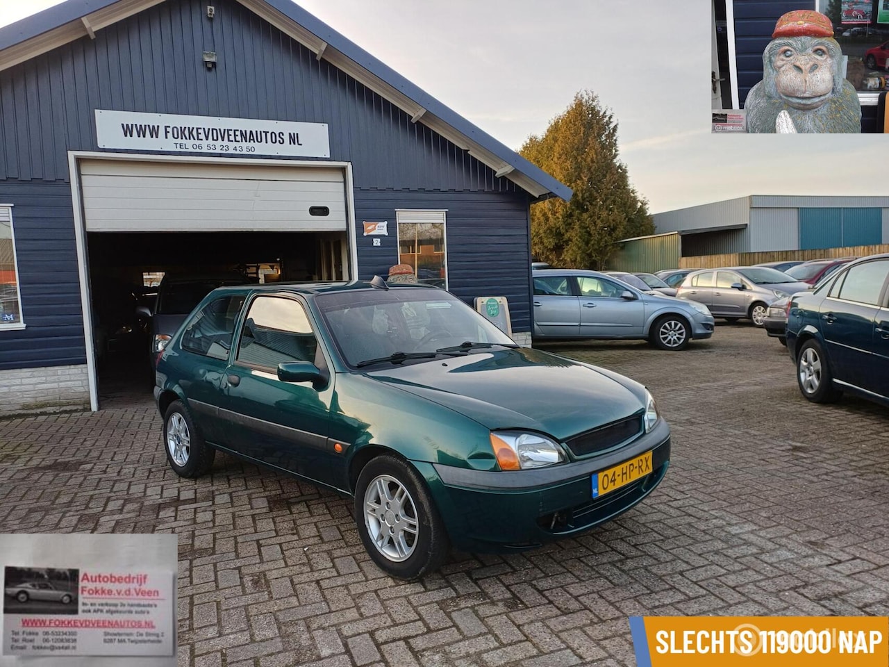 Ford Fiesta - 1.3-8V 119000 kM Garantie, alle inruil mogelijk - AutoWereld.nl