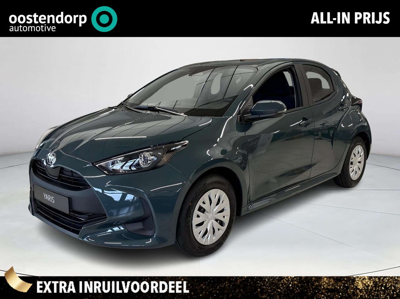 Toyota Yaris - 1.5 Hybrid 115 Comfort **NIEUWE AUTO/ FORREST GREEN** - AutoWereld.nl