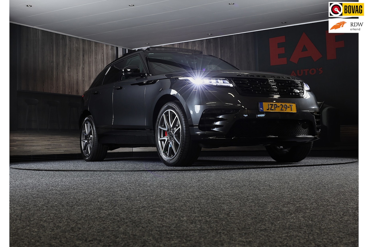 Land Rover Range Rover Velar - 2.0 P400e AWD AUTOBIOGRAPHY / Acc / Head Up / Leder / Alcantara / 360 Camera / Open Pano / - AutoWereld.nl