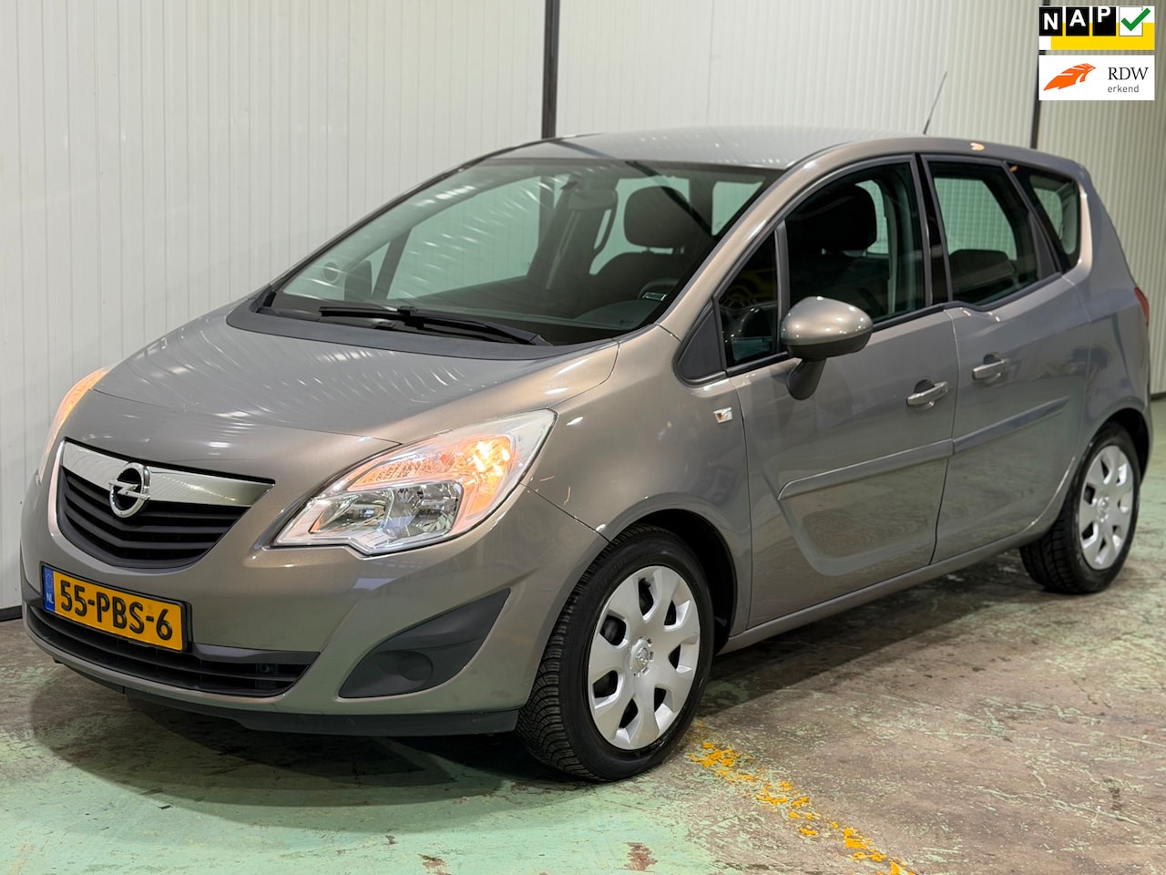 Opel Meriva - 1.4 Turbo Edition NWE APK - RIJDT PRIMA - TREKHAAK! - AutoWereld.nl