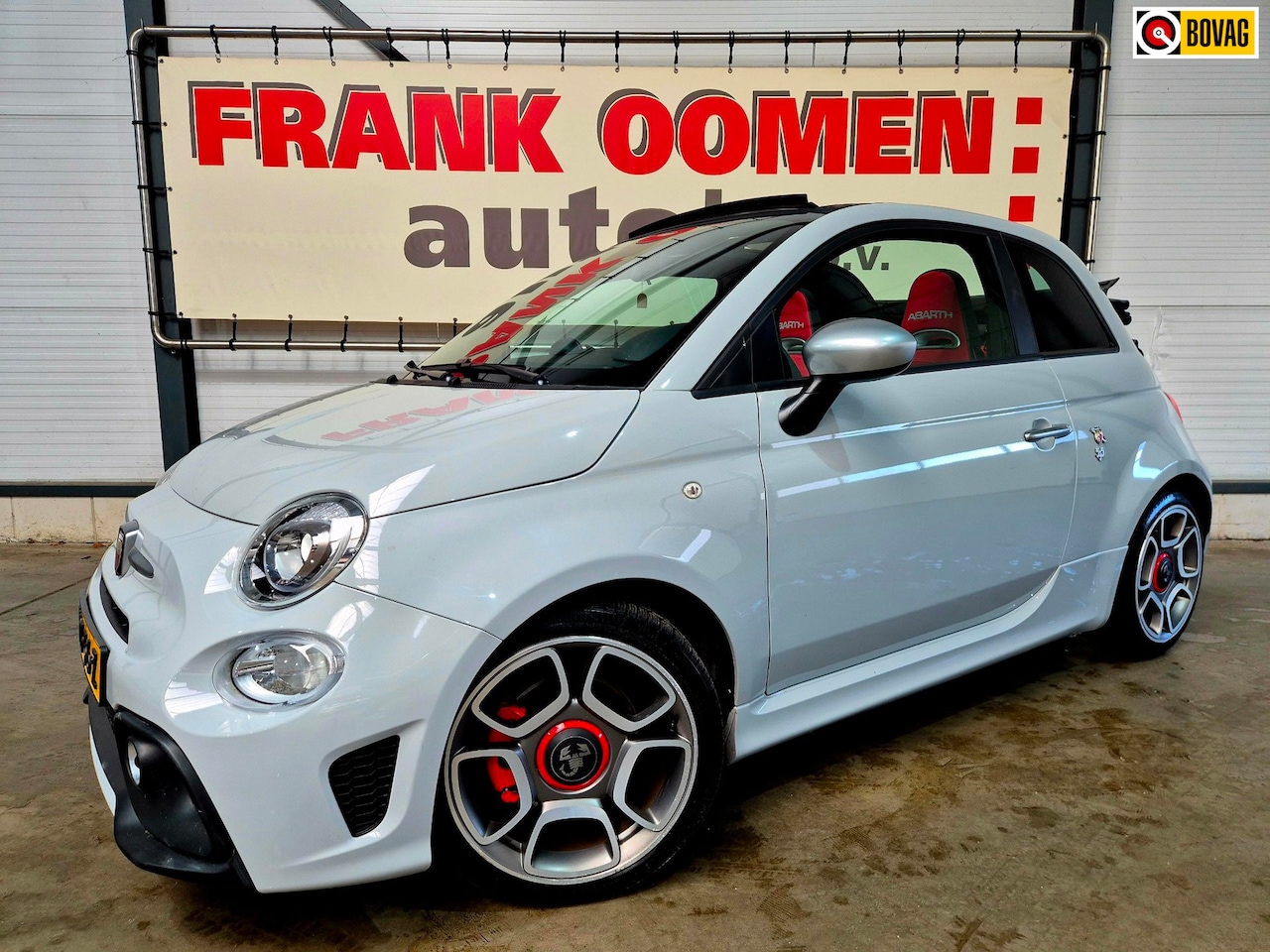 Abarth 500 - 500C 1.4 T-Jet Abarth 165PK 595 Turismo 70th Anniversary + OH historie/1e eigenaar|Nette a - AutoWereld.nl