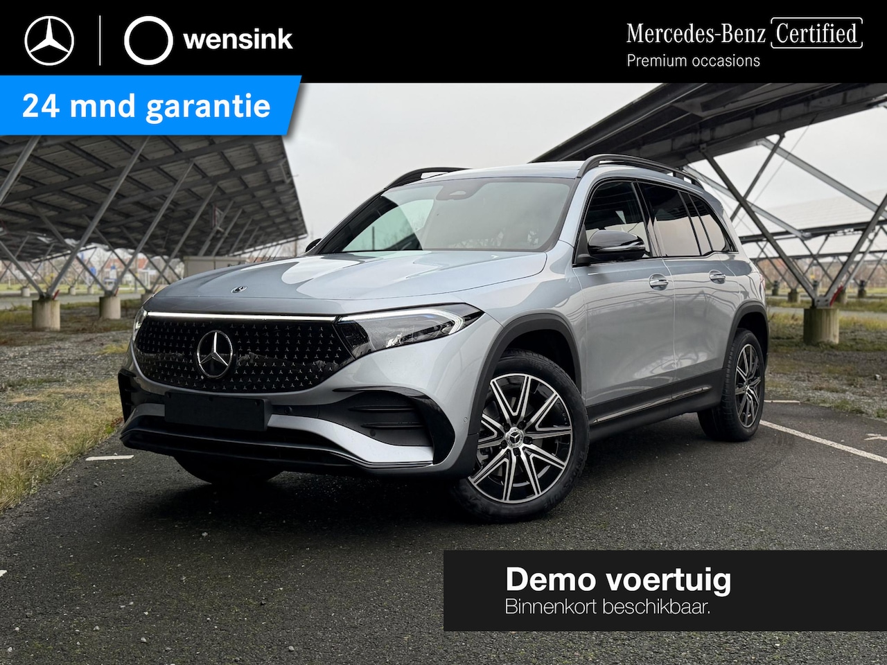 Mercedes-Benz EQB - 250+ Business Solution AMG 71 kWh | Night | Panoramadak | Burmester | Memory stoelen | 360 - AutoWereld.nl