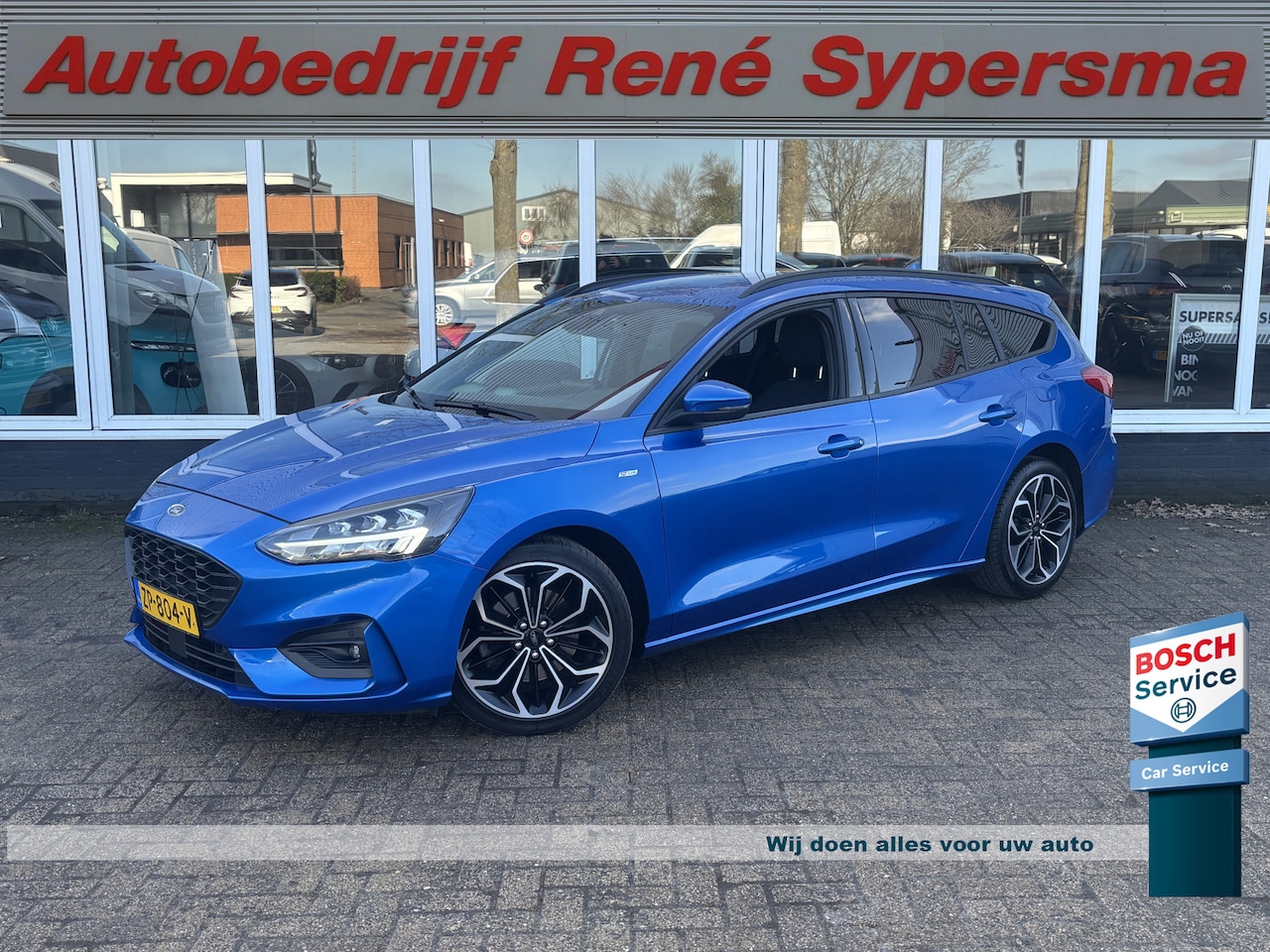Ford Focus Wagon - 1.0 EcoBoost ST Line Business | Trekhaak | Stuurverwarming | Stoelverwarming | Navi - AutoWereld.nl