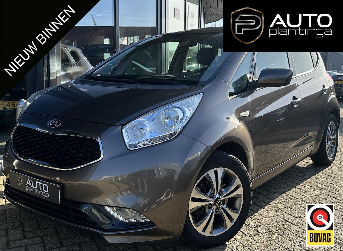 Kia Venga - 1.4 CVVT DynamicPLusLine 90PK | ZEER NETTE STAAT! | 1e EIGENAAR! | VOLLEDIG DEALERONDERHOU - AutoWereld.nl