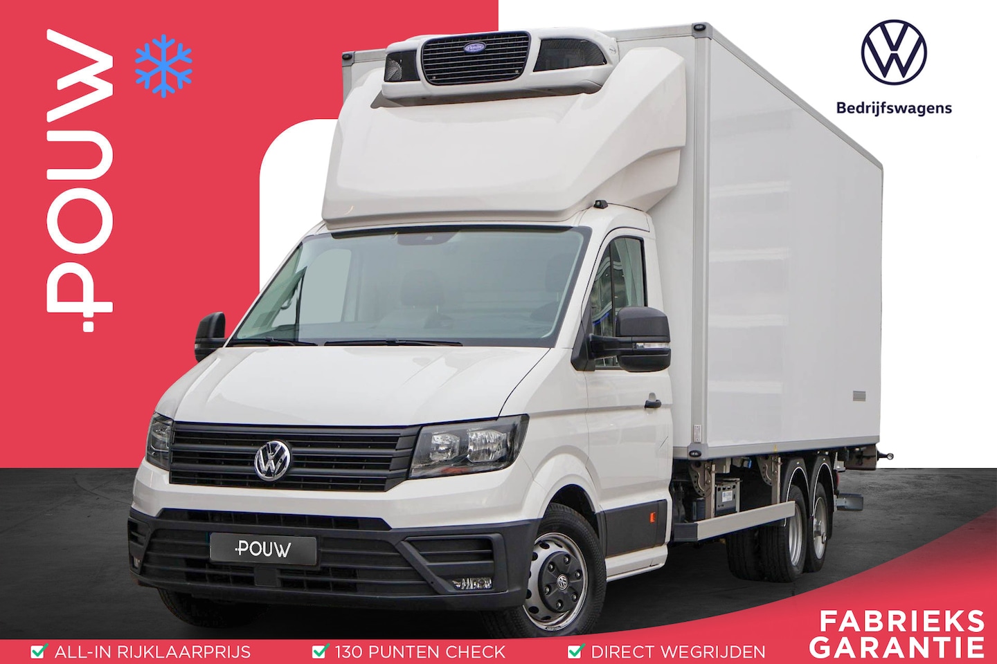 Volkswagen Crafter - 50 2.0 TDI 164pk AUT L4 DL Highline EURO VI RWD | Carier Koelwagen Vrieswagen | Navigatie - AutoWereld.nl