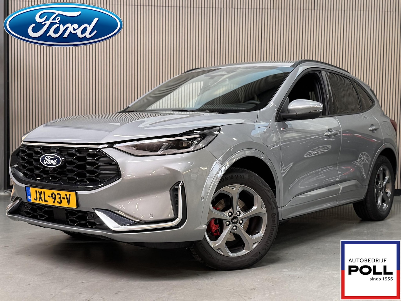 Ford Kuga - 2.5 PHEV 243pk ST-Line X Trekhaak Winter Techno pack AGR Stoelen HUD Fabrieksgarantie 18-6 - AutoWereld.nl