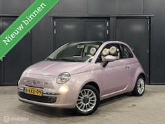 Fiat 500 - 0.9 TwinAir Lounge bianco pastello roze, zeldzaam