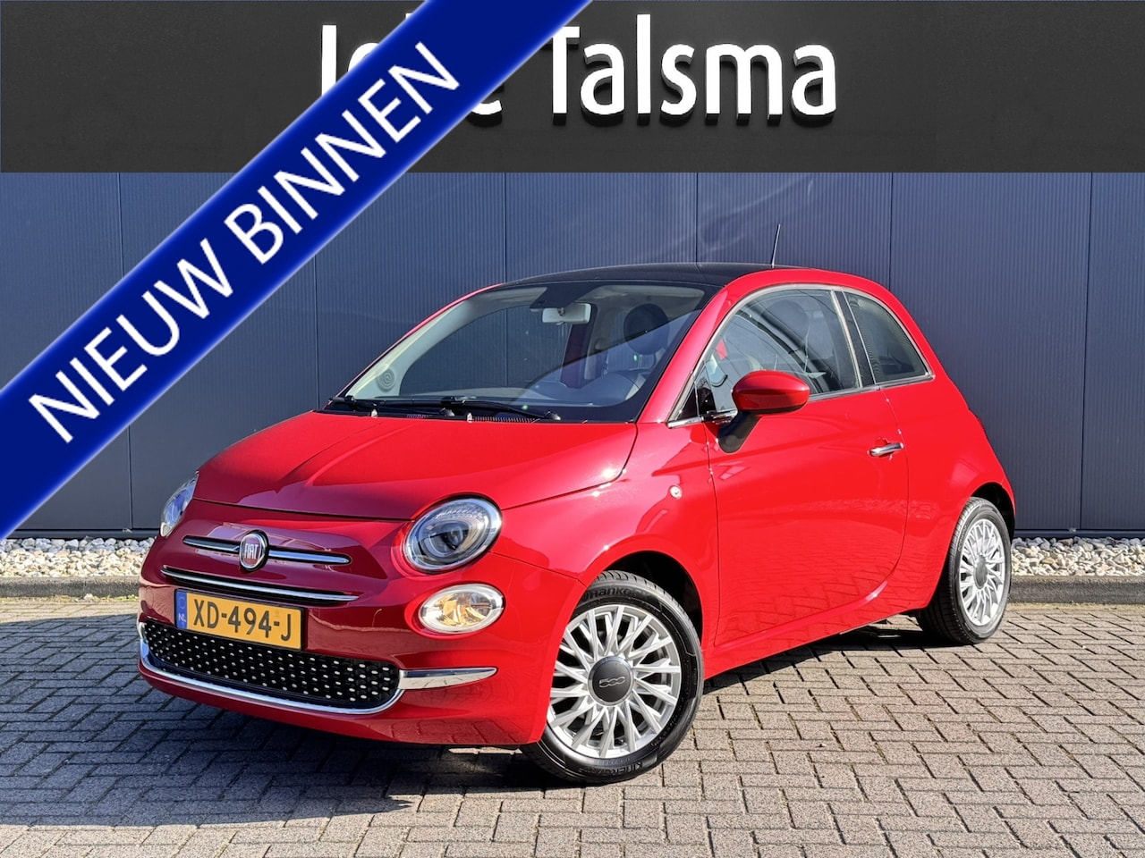 Fiat 500 - 0.9 TwinAir Turbo Lounge | Panorama dak | Navigatie | Cruise control - AutoWereld.nl