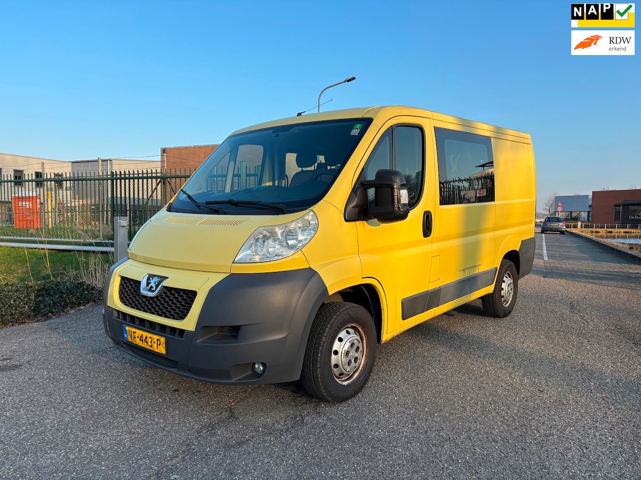 Peugeot Boxer - 330 2.2 HDI L1H1 DC Profit+ Clima! Apk! Nap!!! - AutoWereld.nl