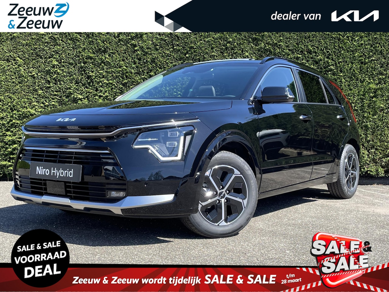 Kia Niro - 1.6 GDi Hybrid DynamicPlusLine | Enkele kleuren op voorraad bel voor info | Incl €3500,- i - AutoWereld.nl