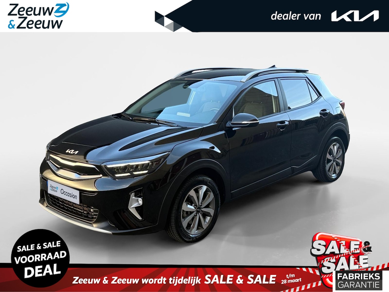 Kia Stonic - 1.0 T-GDi MHEV DynamicPlusLine Metallic lak | Fabrieksgarantie t/ 3-5-2032 + 3x 1 jaar* | - AutoWereld.nl