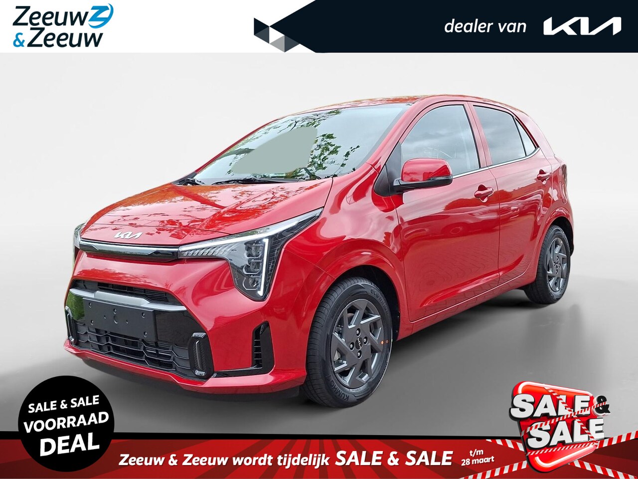Kia Picanto - 1.0 DPI DynamicPlusLine | bel voor info | Elektrisch inklapbare buitenspiegels | 14" licht - AutoWereld.nl