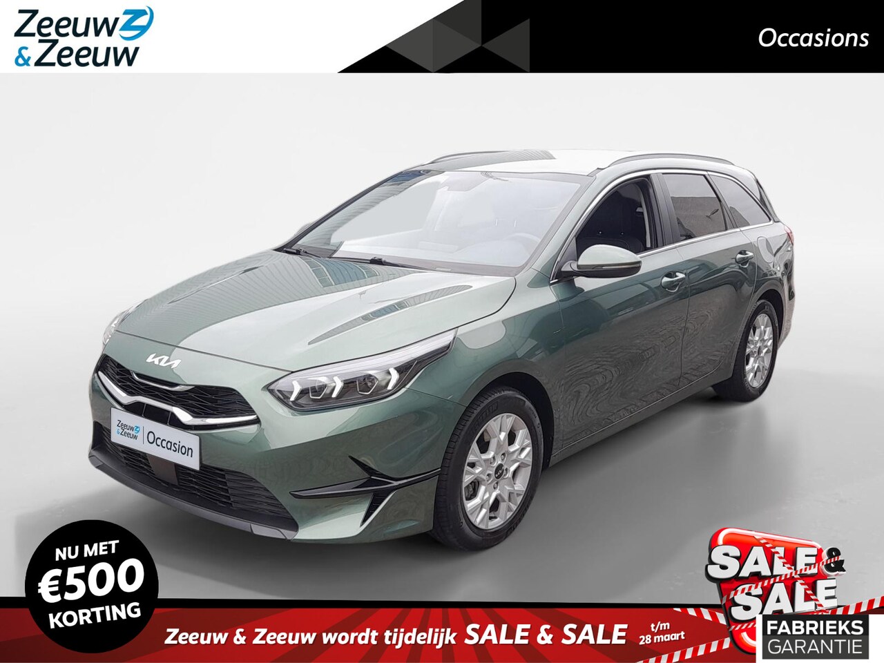 Kia Cee'd Sportswagon - Ceed 1.0i Turbo DynamicPlusLine 120 PK | 1e Eigenaar | Dealer onderhouden | Fabrieksgarant - AutoWereld.nl