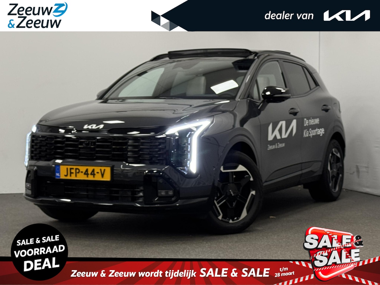 Kia Sportage - 1.6 T-GDi Hybrid GT-PlusLine | NIEUWE SPORTAGE | 239 PK | 1510Kg trekgewicht | NU €1500,- - AutoWereld.nl