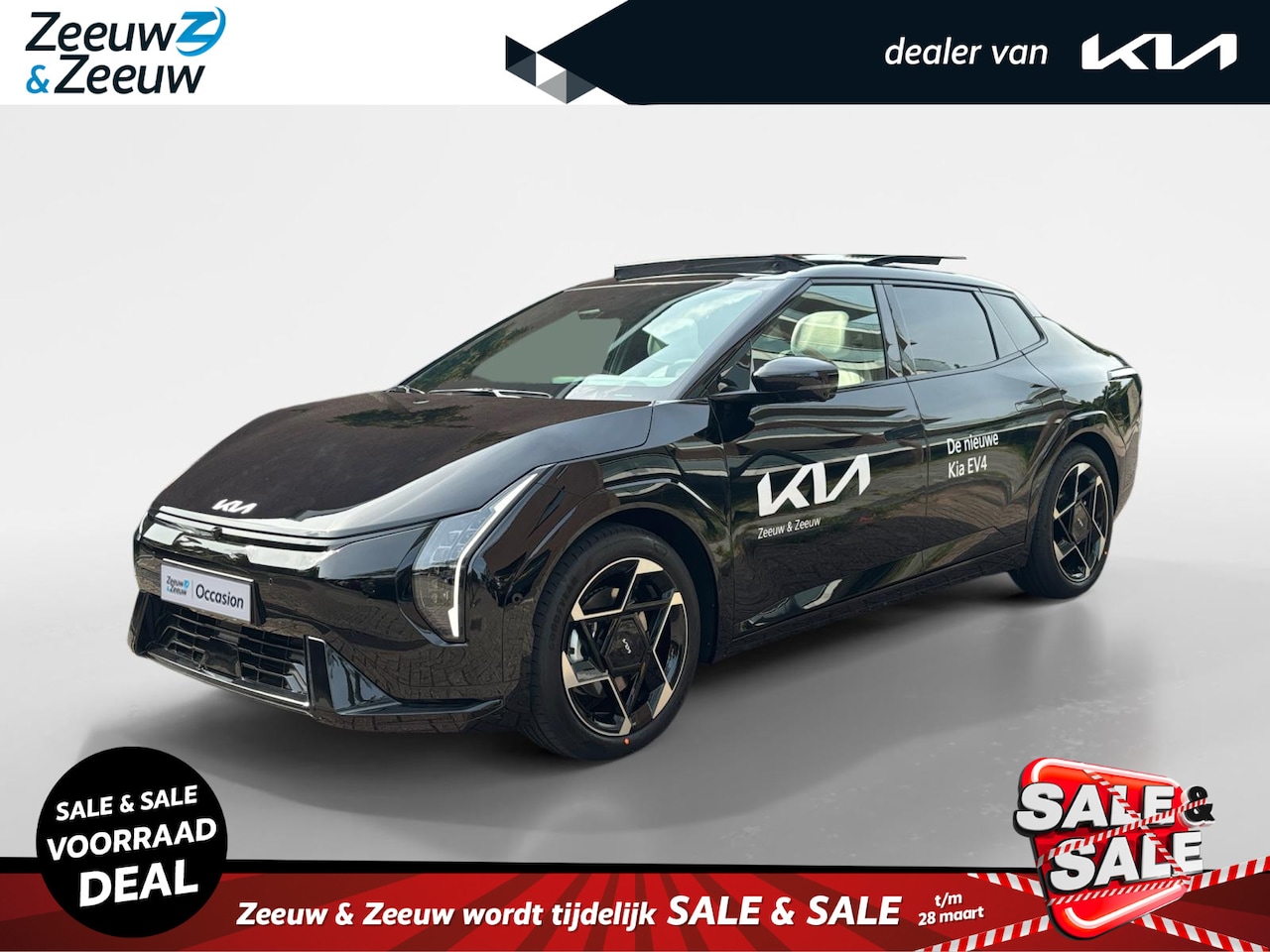 Kia EV4 Fastback - GT-PlusLine 81.4 kWh | NIEUW MODEL | 204 pk | 612 km actieradius | NU €4000,- Inruilpremie - AutoWereld.nl