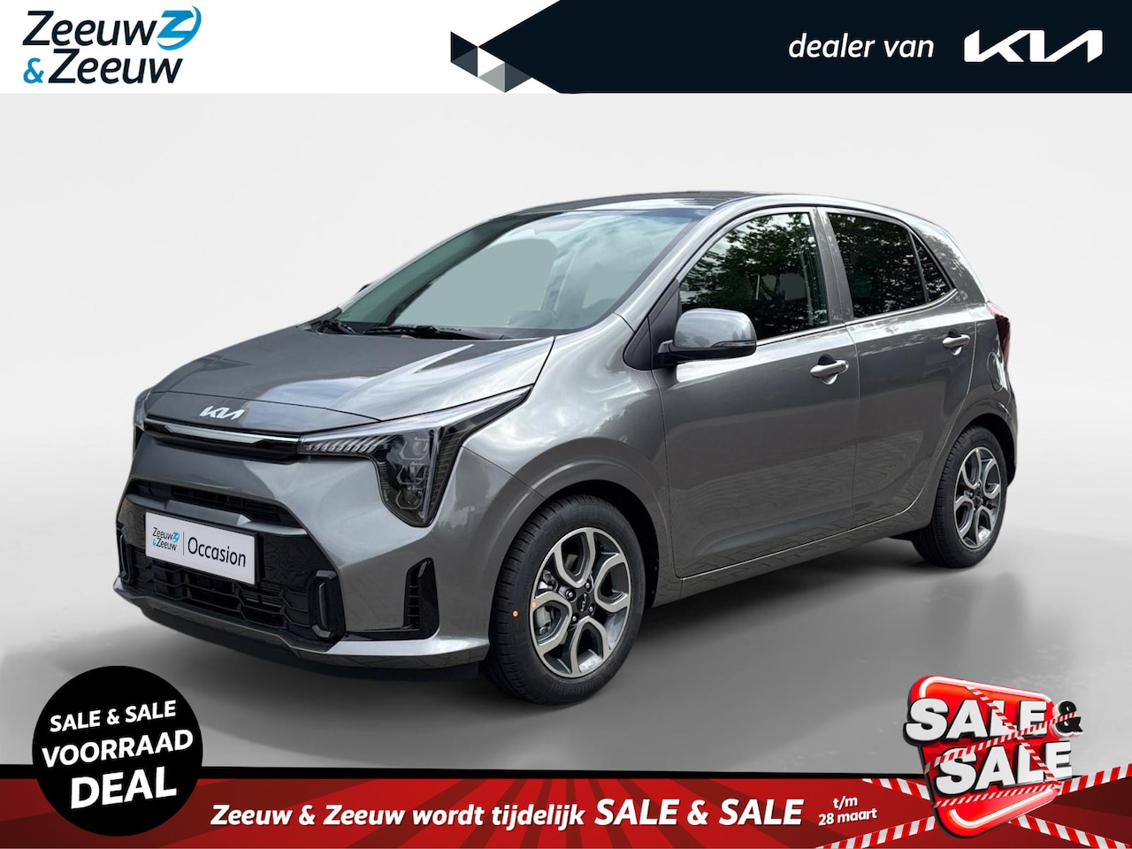 Kia Picanto - 1.0 DPI ExecutiveLine Demonstratie auto | Navigatie | Climate control | Stuur + Stoelverwa - AutoWereld.nl
