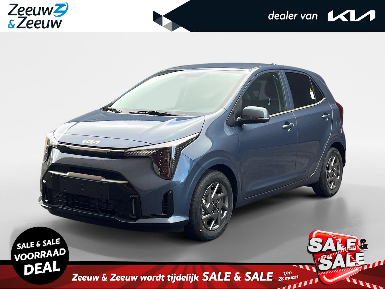 Kia Picanto - 1.0 GDi DynamicPlusLine | bel voor info | Elektrisch inklapbare buitenspiegels | 14" licht - AutoWereld.nl