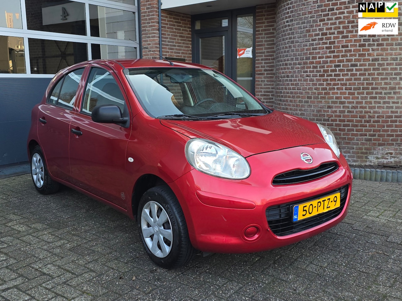 Nissan Micra - 1.2 Visia Pack 5DR |Nap |Airco |Apk 02-2027 - AutoWereld.nl