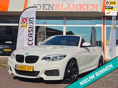 BMW 2-serie Cabrio - 218i Executive Edition M Sport Automaat BJ.2020 / Navi / 18"Lmv / Clima / Led Kopl. / Stoe