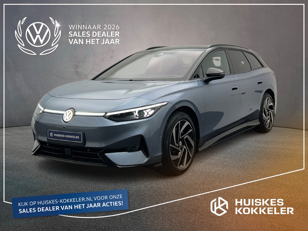 Volkswagen ID.7 Tourer - Elektromotor 77 kWh 286pk Pro Limited Edition - AutoWereld.nl