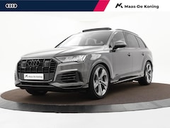 Audi Q7 - 55 TFSIe 380pk Tiptronic Quattro S Line · Panoramdak · Trekhaak · Leder · 360 Camera · Luc