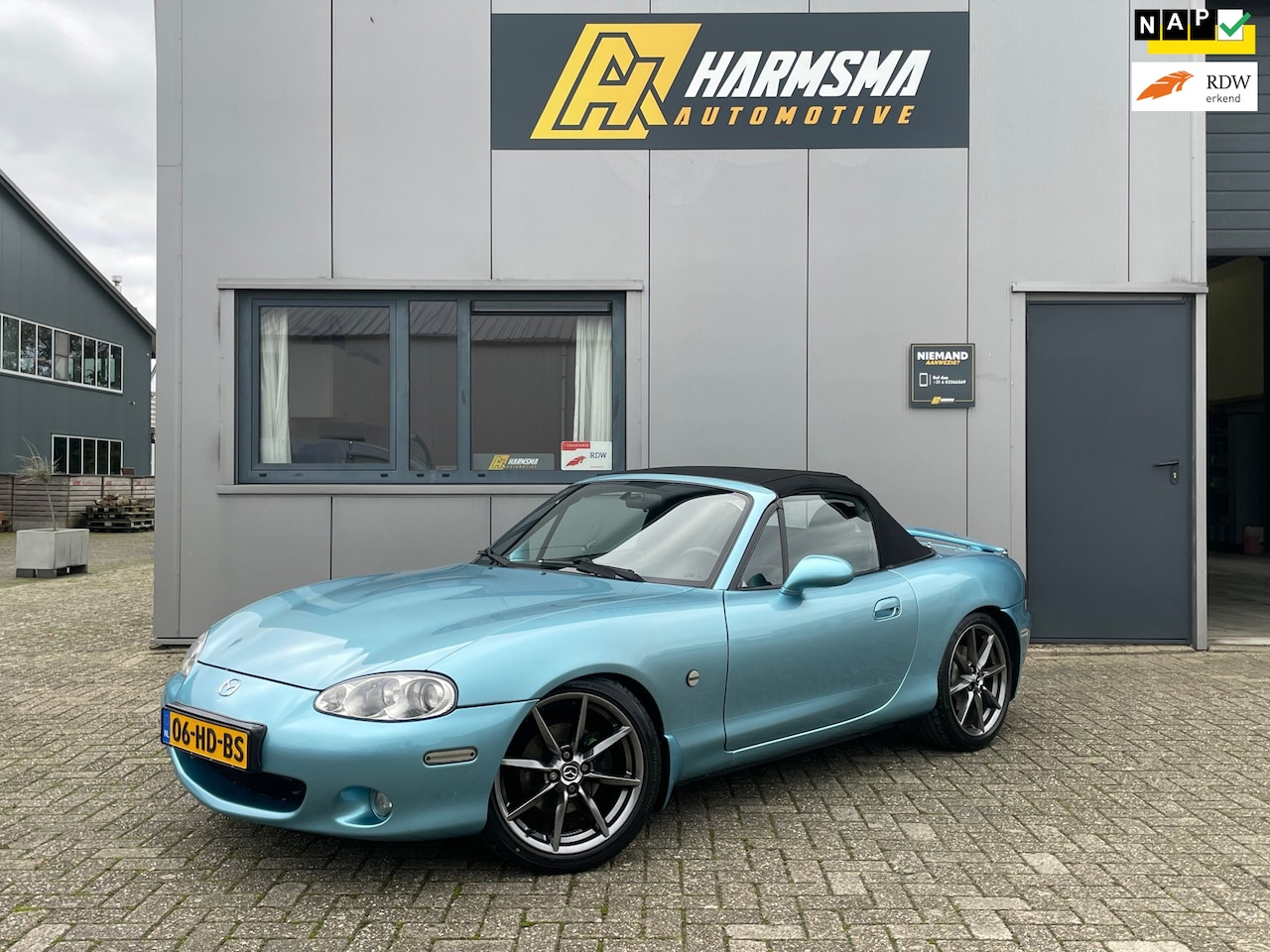 Mazda MX-5 - 1.8 SVT Turbo I Roestvrij I Orig. NL I Volledige Historie I Nieuw dak I - AutoWereld.nl