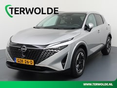 Nissan Qashqai - 1.3 MHEV Xtronic N-Connecta | AUTOMAAT | Panoramadak | Origineel NL | Stoel-, Stuur- & Voo